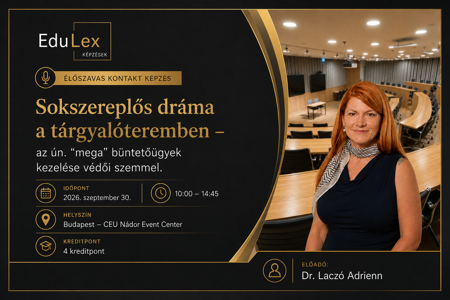 Sokszereplős dráma a tárgyalóteremben – 2026.09.30.